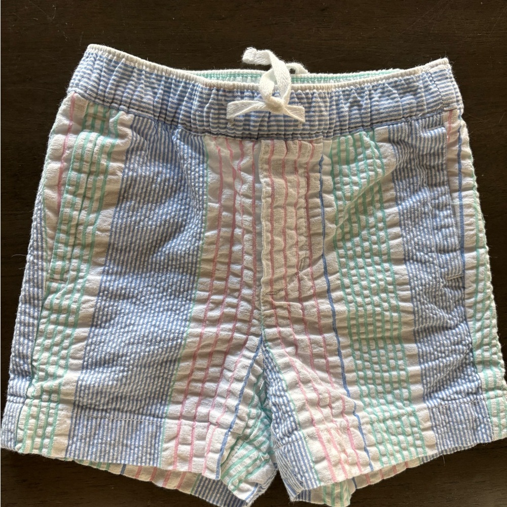 Janie & Jack 6-12 months Seersucker Shorts
